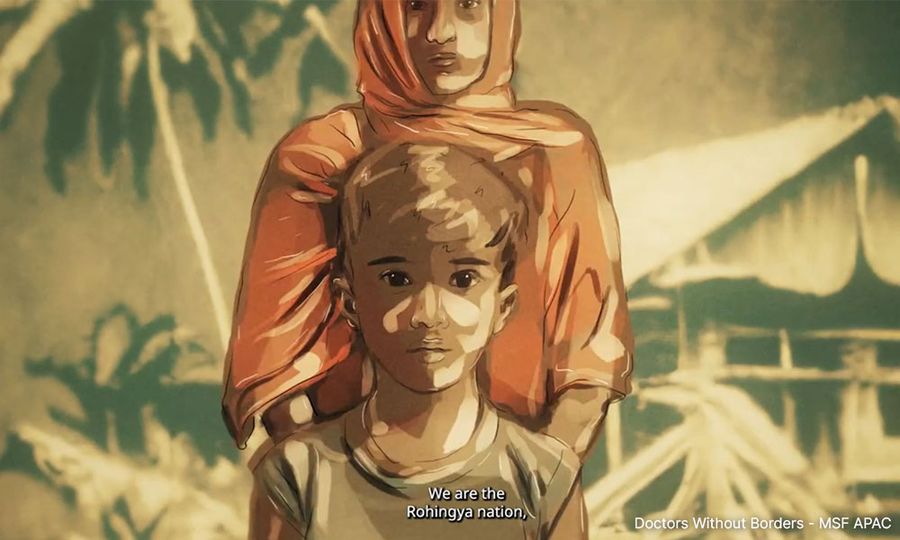 Doctors Without Borders shares Rohingya’s pain in animated film