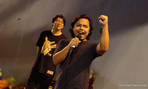 Mandiri duo freed after money-laundering remand, Sunday protest to go ahead