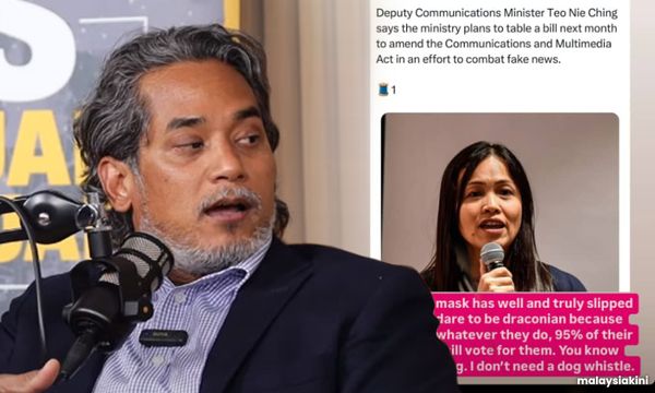 'Liberal mask slips': Khairy chides govt proposal to force user data revelation
