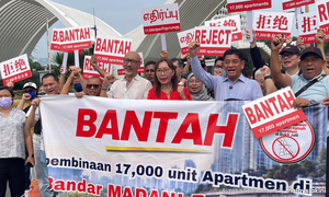 Bukit Jalil residents say no to Anwar's Bandar Madani vision