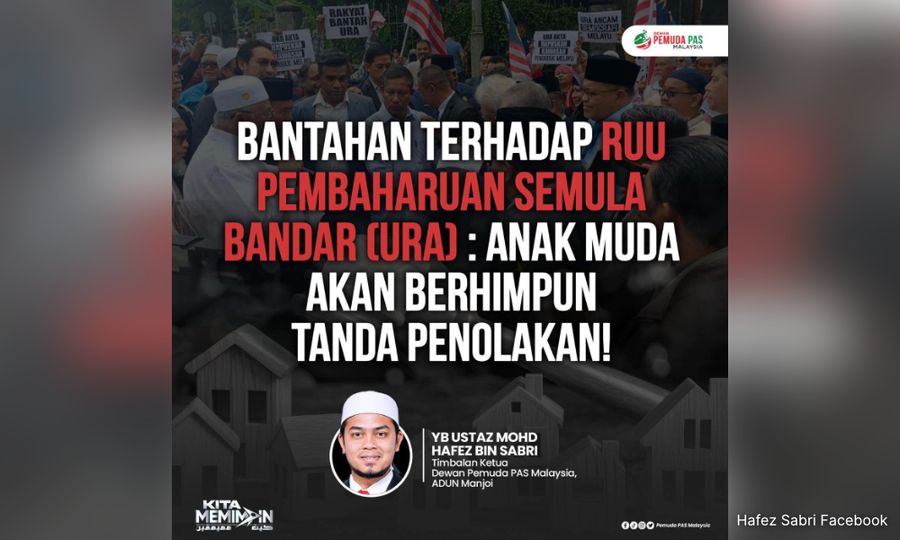 'Displaced like Palestinians': PAS Youth to rally against Urban Renewal Act