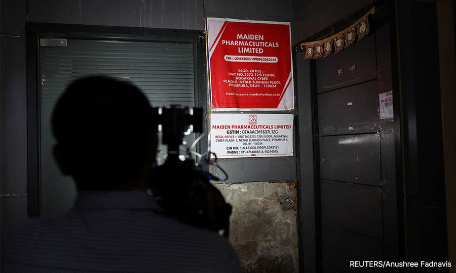 India halts cough syrup production at factory linked to Gambia deaths