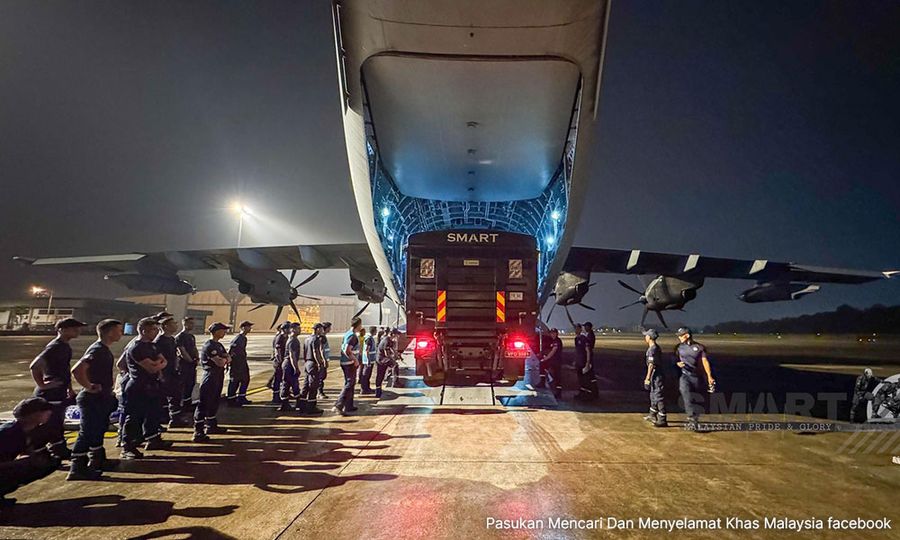 Earthquake: 50 from Smart off to Myanmar for SAR mission
