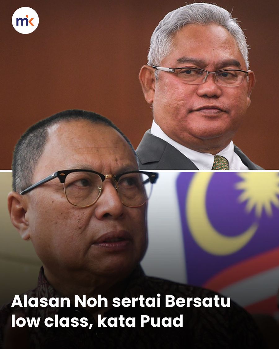Alasan Noh sertai Bersatu low class, kata Puad