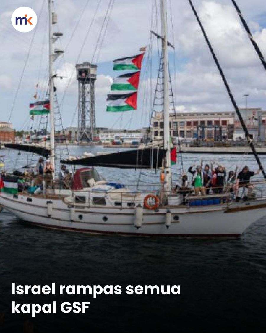 Israel rampas semua kapal GSF
