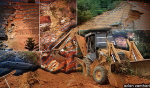 Tanah runtuh di Ampang, penghuni dinasihatkan berpindah