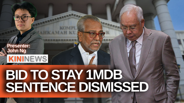 #KiniNews: Court rejects Najib's bid to stay 1MDB sentence; 'He can't disclose house arrest terms'