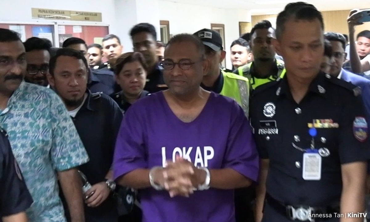 Dressed in purple, handcuffed: MACC says Azeez wanted lock-up look ...