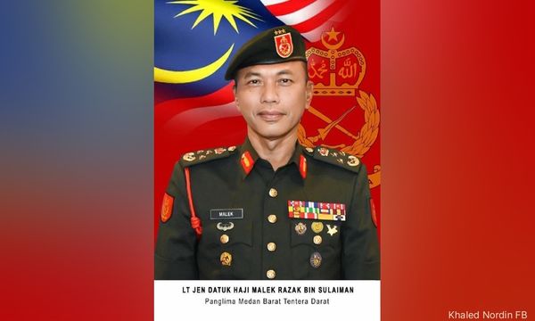 玛立拉萨受委新任武装部队首长