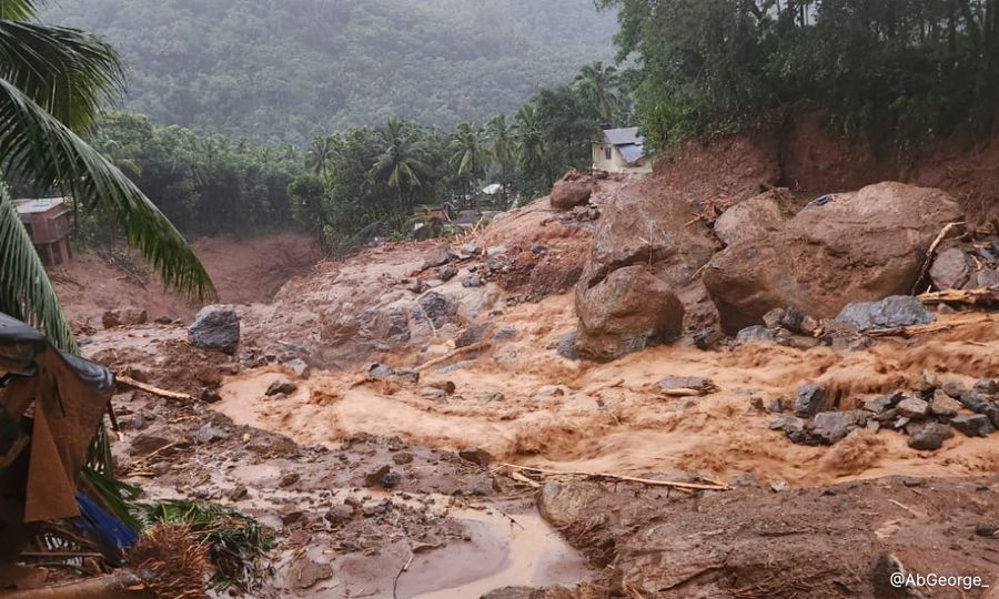 Landslides strike India’s Kerala, eight killed, hundreds feared trapped