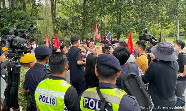 民权委谴责警方阻游行，提醒政府“屠龙者别成恶龙”