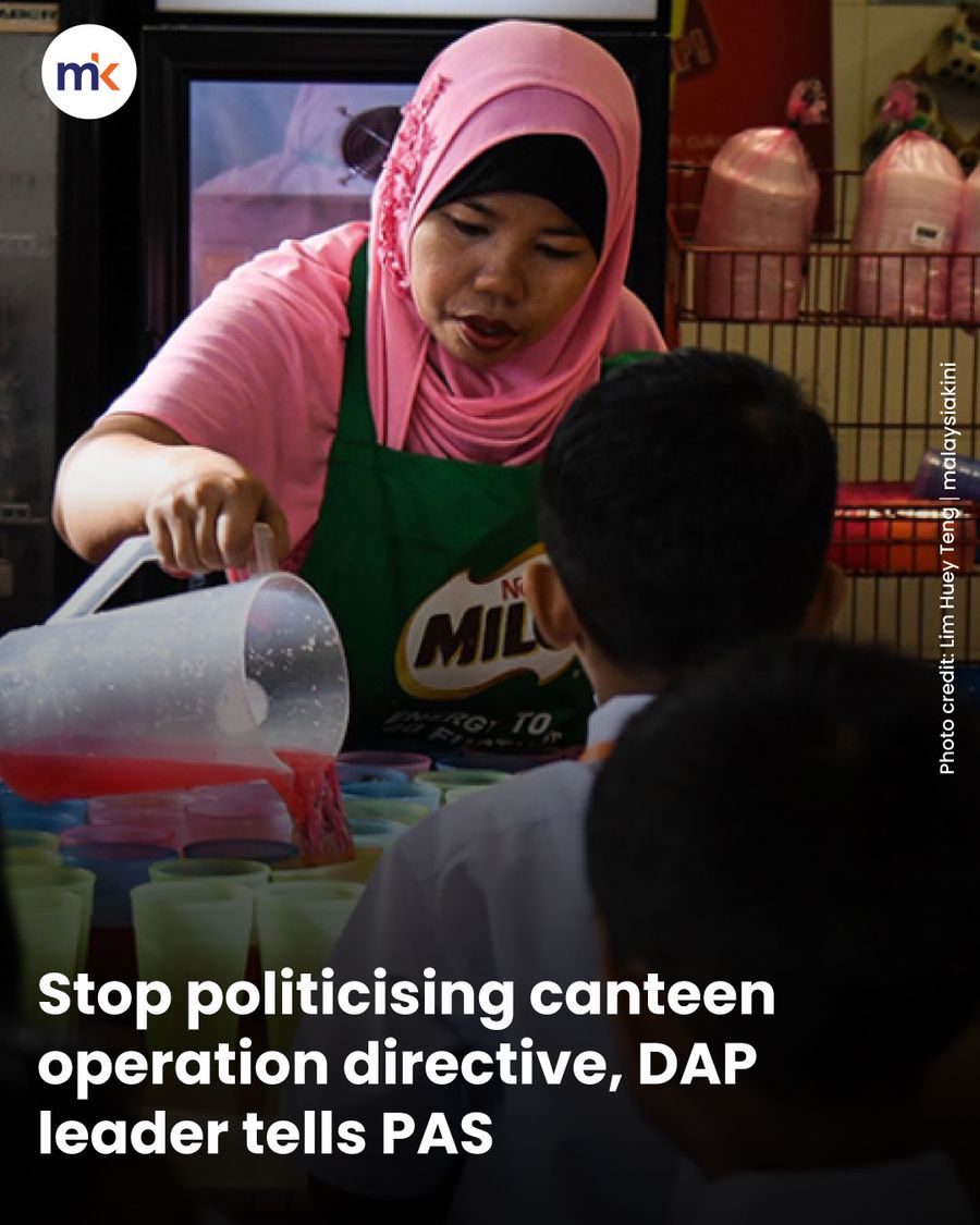 Stop politicising canteen operation directive, DAP leader tells PAS