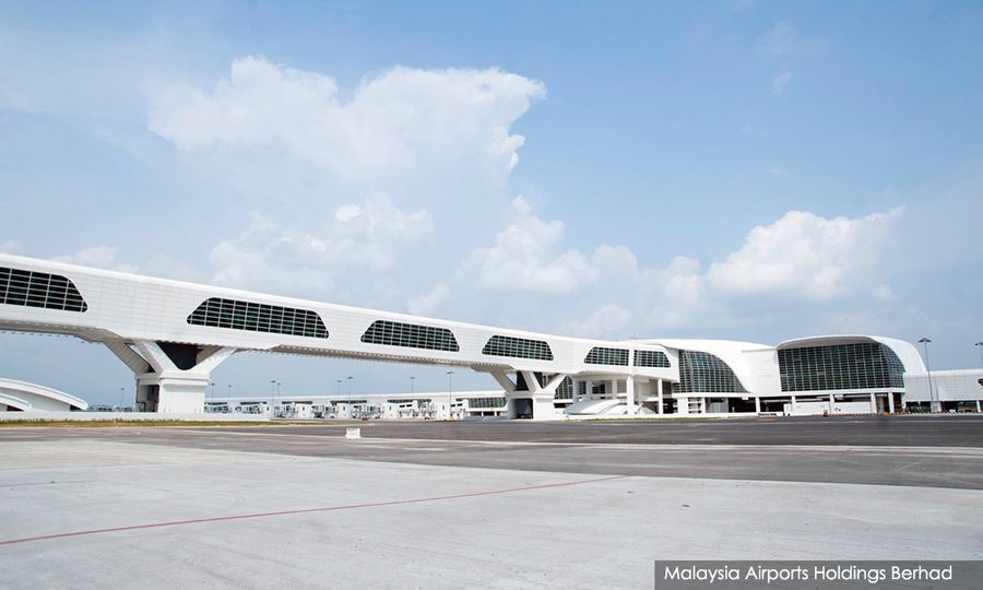 Siling KLIA Terminal 2 runtuh akibat cuaca buruk - MAHB