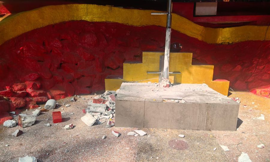 Lelaki didakwa serang kuil, rosakkan tempat sembahyang