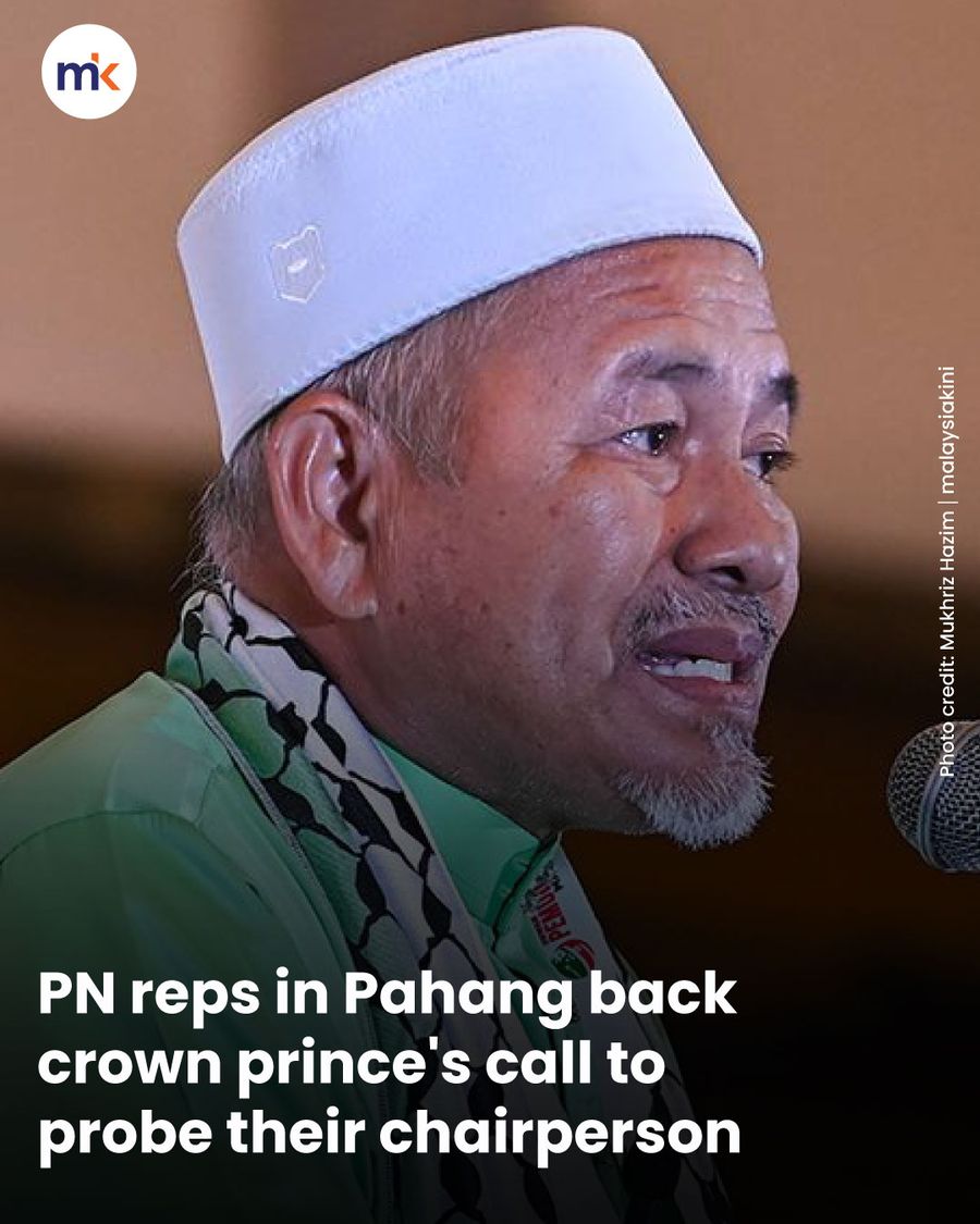 PN reps in Pahang back crown prince's call to probe their chairperson