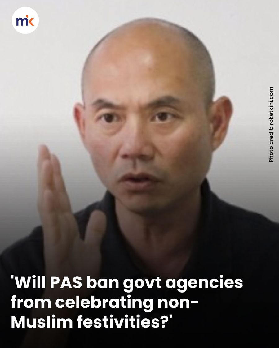 'Will PAS ban govt agencies from celebrating non-Muslim festivities?'