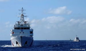 Philippines reports 'confrontation' with Chinese vessels in South China Sea