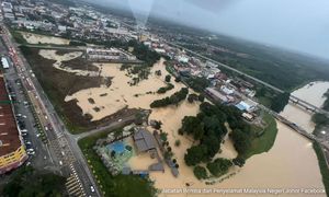Banjir: Lebih 50 jalan rosak di Johor - Exco