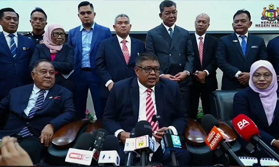 Ketua Menteri Melaka umum pembubaran DUN