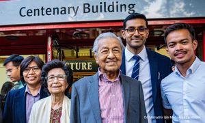 'Meritocracy and Malays' - Mahathir in London