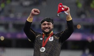 Ziyad settles for shot put silver as Ukraine's Yarovyi breaks world record