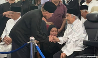 When old foes come together to mourn the woman they both loved