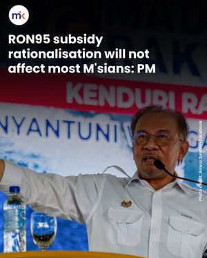 RON95 subsidy rationalisation will not affect most M'sians: PM