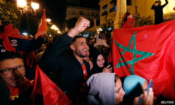 Moroccan ecstasy at win shared by Africa and Arab world