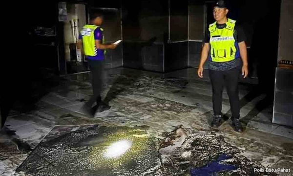 Second religious building catches fire in Batu Pahat 