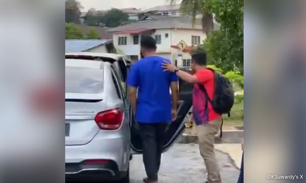 Polis cekup Papagomo, kes hasutan terhadap Agong