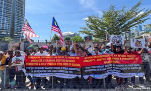 ‘Hindu lives matter’ - aktivis demo depan kedutaan Bangladesh
