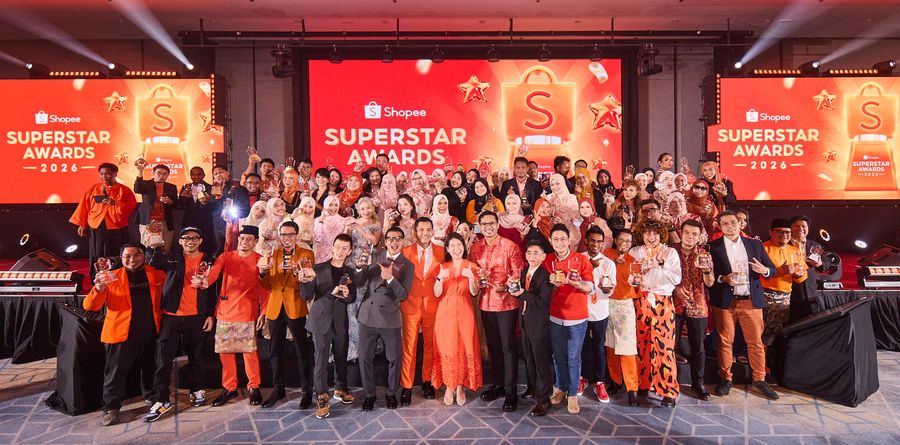 Shopee Superstar Awards 2026 honours content and affiliate stars