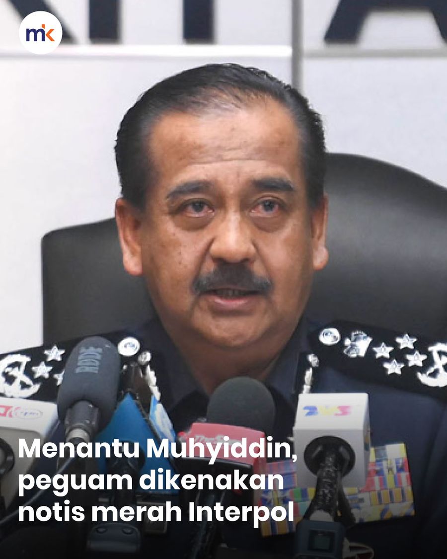 Menantu Muhyiddin, peguam dikenakan notis merah Interpol