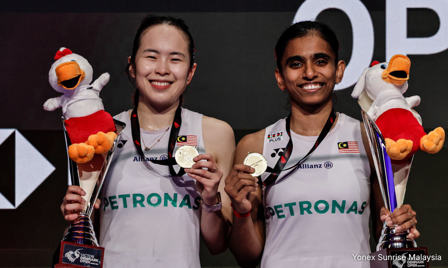Pearly-Thinaah rangkul juara Terbuka Denmark