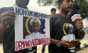Late navy cadet's father submits memo to Bukit Aman demanding justice