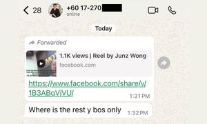 'Where's the rest, why boss only' - Kitingan's wife asks Albert