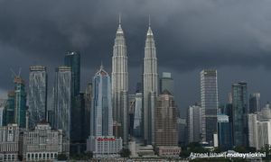 Amaran ribut petir, hujan lebat di KL, 10 negeri hingga 6 petang