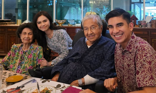 Syed Saddiq: Bella and I don't come close to Dr M, Hasmah