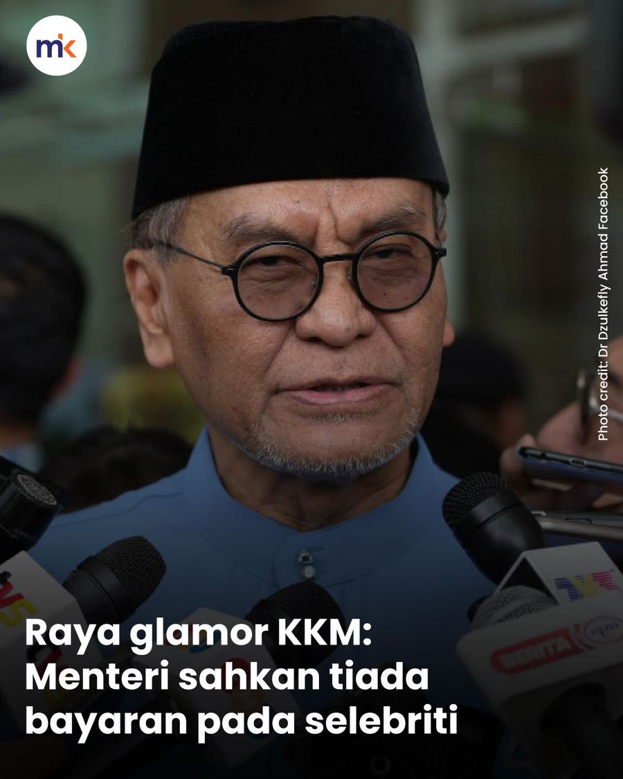 Raya glamor KKM: Menteri sahkan tiada bayaran pada selebriti