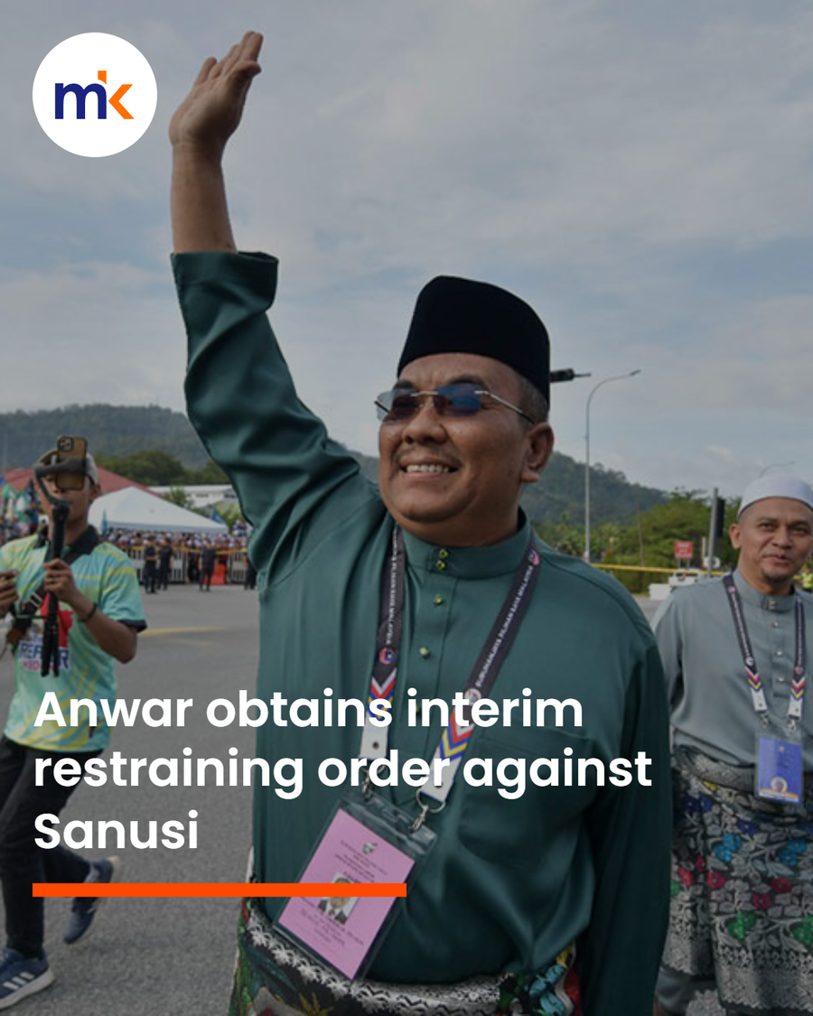 Anwar obtains restraining order against Sanusi