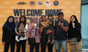 Ibu bapa Nur Shazrin syukur, impian anak raih emas tercapai