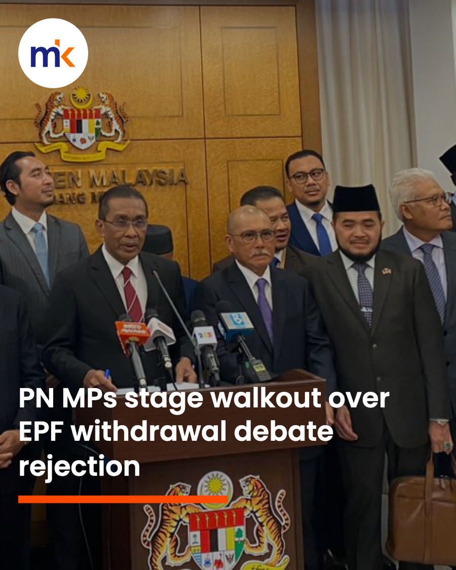 PN MPs stage walkout over EPF withdrawal debate rejection