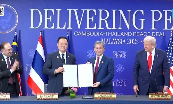 Anwar, Trump witness signing of Thai-Cambodia peace deal