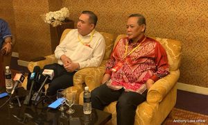 重申行动党在职领袖不受封，陆兆福否认反王室