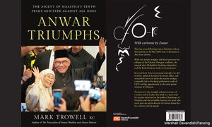 Aussie lawyer’s book chronicles Anwar's ‘roller-coaster’ ride to power