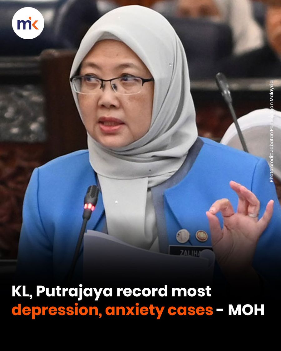 KL, Putrajaya record most depression, anxiety cases - MOH