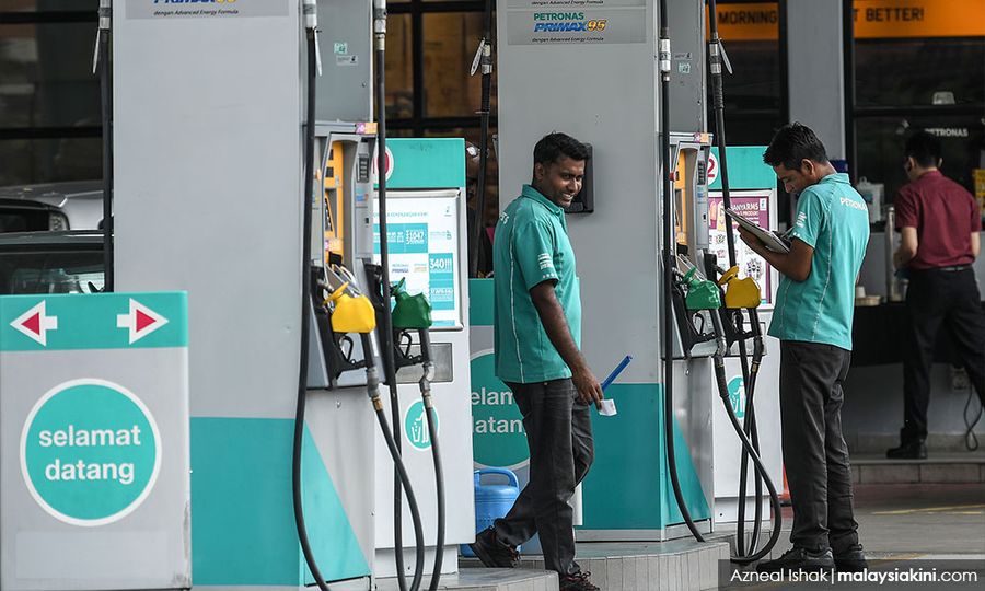 RON97, diesel in peninsula down 5 sen from tomorrow