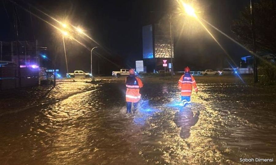 6,663 mangsa banjir Sabah malam ini