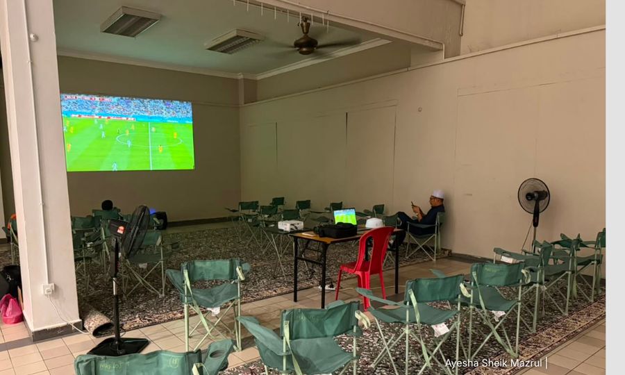 Dakwah kreatif: Masjid anjur tayangan Piala Dunia, ada jamuan, cabutan bertuah
