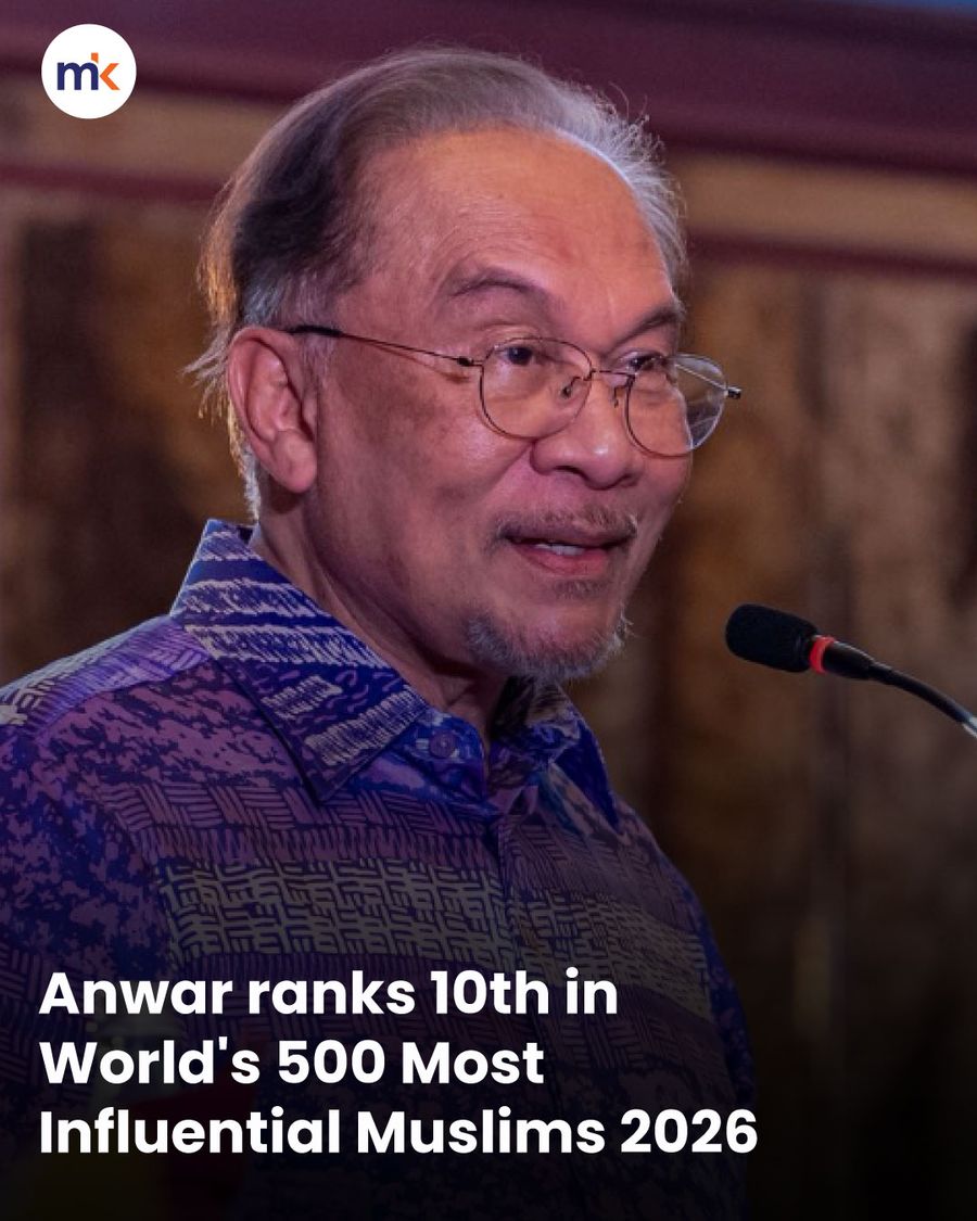 Anwar ranks 10th in World's 500 Most Influential Muslims 2026